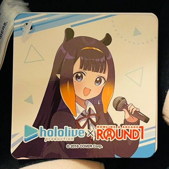 Hololive X Round 1 Collab Exclusive Ninomae Ina'nis 5.9” Plush NWT - Picture 7 of 7